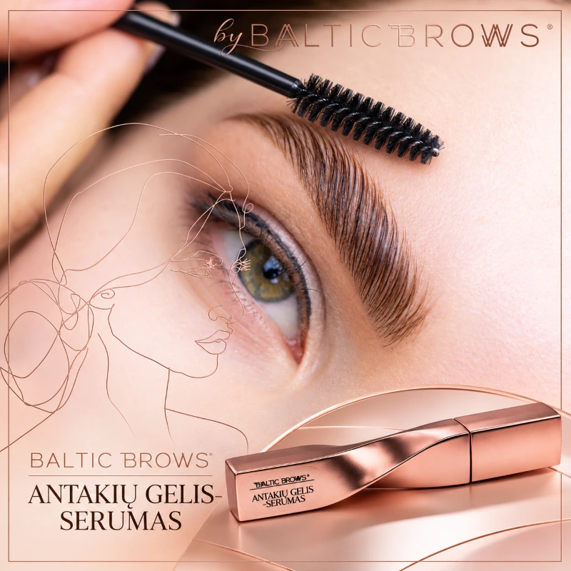 Baltic brows antakių gelis serumas