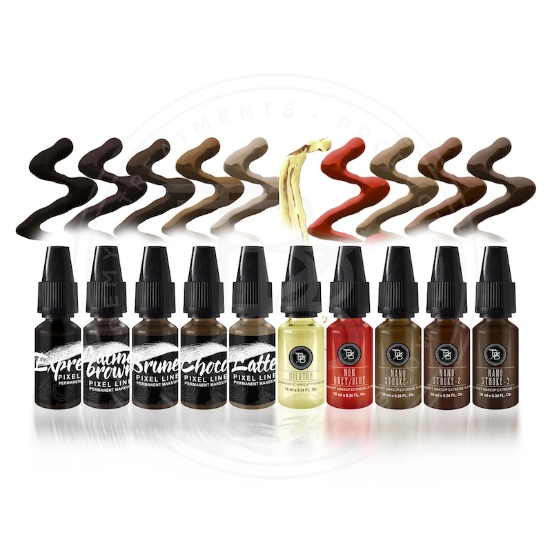 Baltic Brows pigmentai mikropigmentacijai